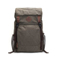 ROCKCOW Waxed Canvas Backpack, Rucksack, Hiking Travel Backpack AF16