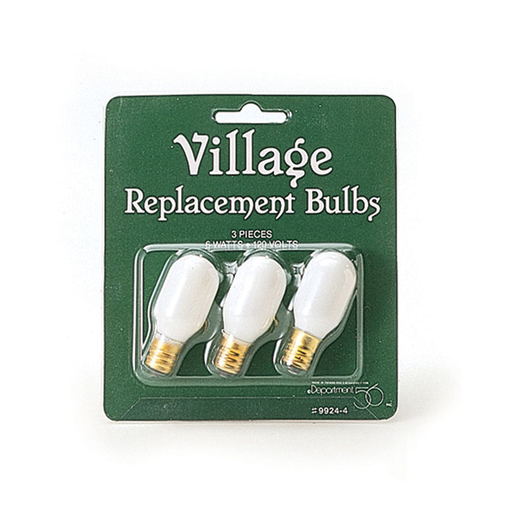 Village Replacement Light Bulb 3 Pack