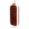 Biscuit Cookie Glass Christmas Ornament