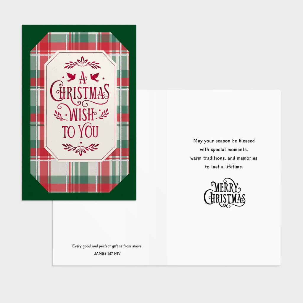 A Christmas Wish - 18 Assorted Christmas Boxed Cards and Envelopes