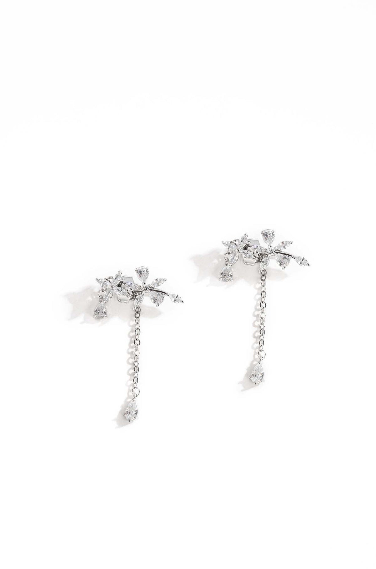 Flower Earrings Dangle