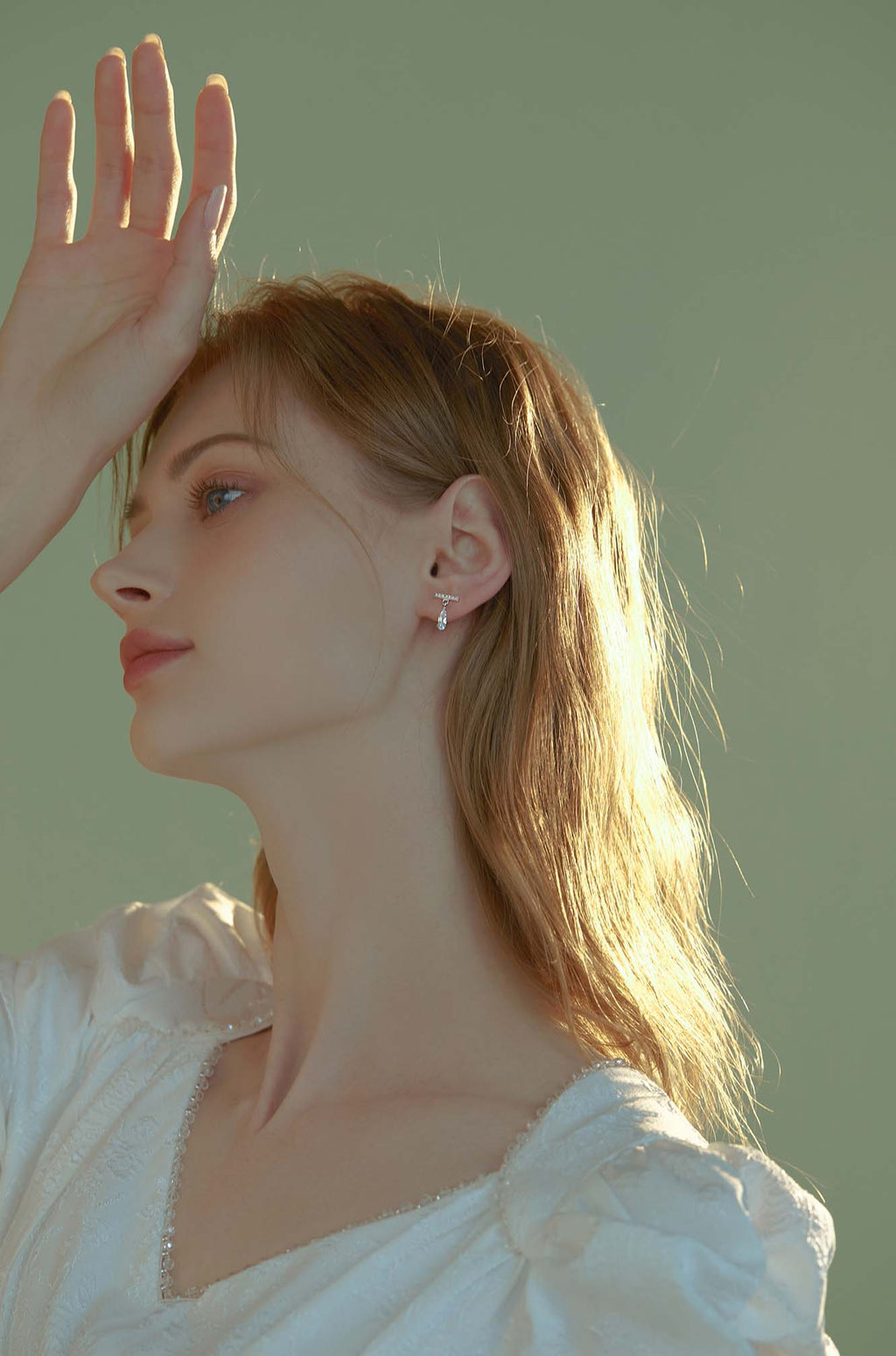 Teardrop Crystal Earrings