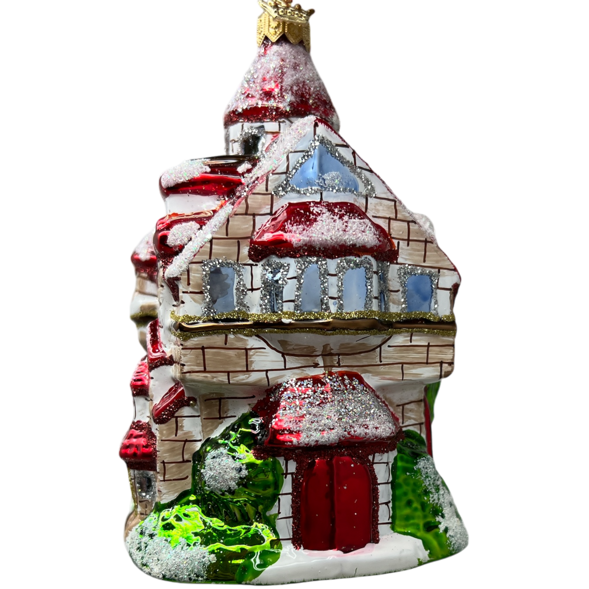 Santa Castle  Ornament