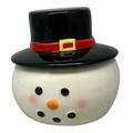 Snowman Covered Candy Dish