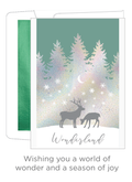 Elegant Box Card Collection – Winter Wonderland Deer