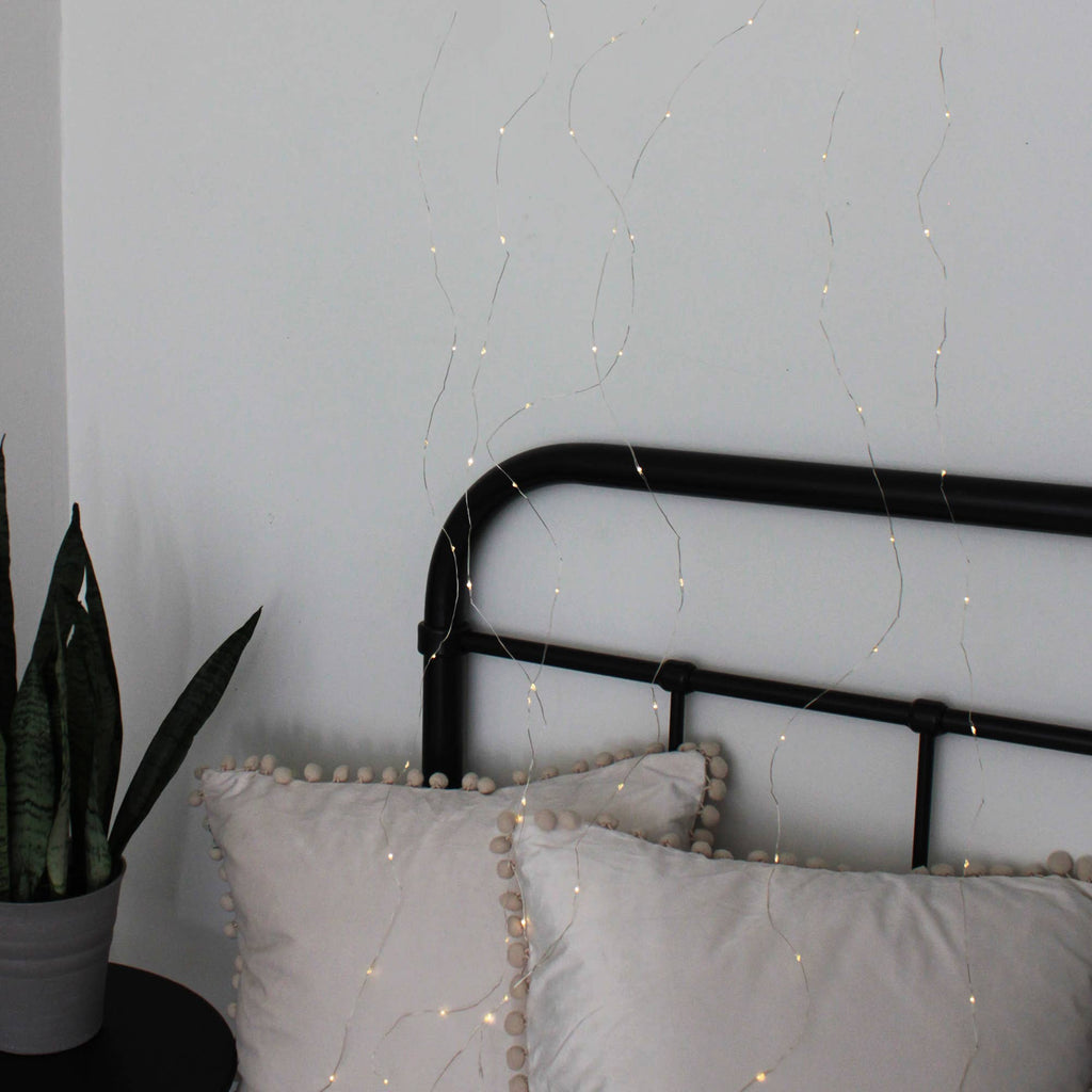 96 LED Fairy Curtain Light - Battery Operated