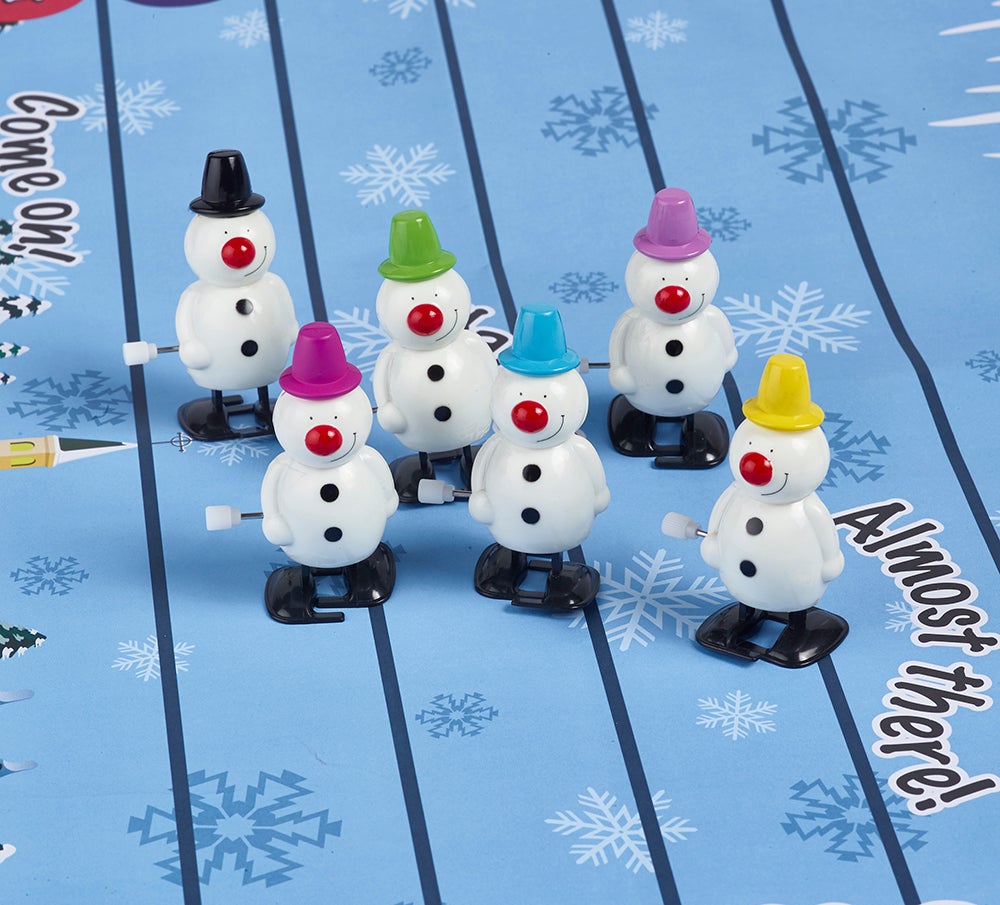 Racing Snowman Party Crackers