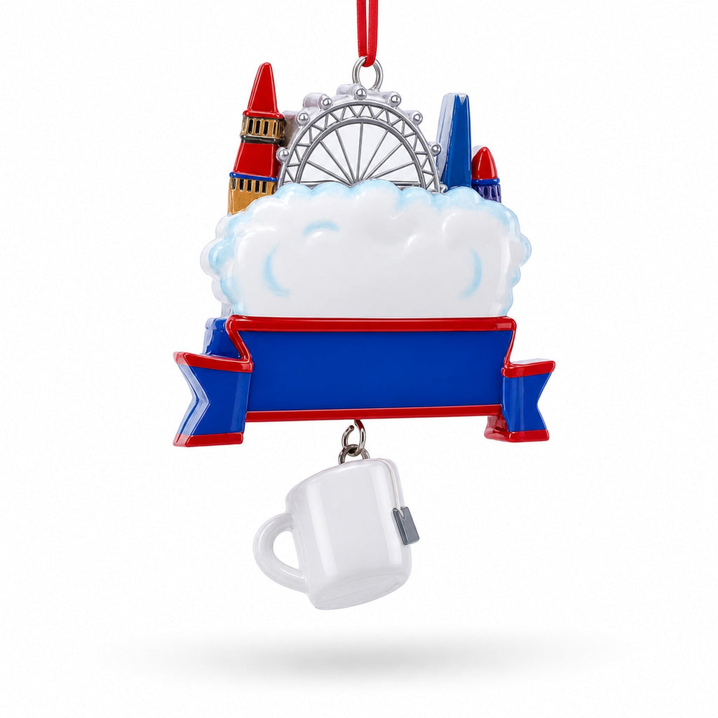 London Skyline Big Ben Eye Souvenir Resin Christmas Ornament
