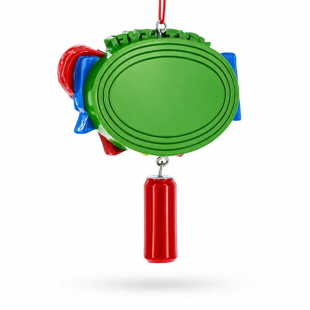Gamer Video Game Controller Energy Drink Resin Christmas Ornament