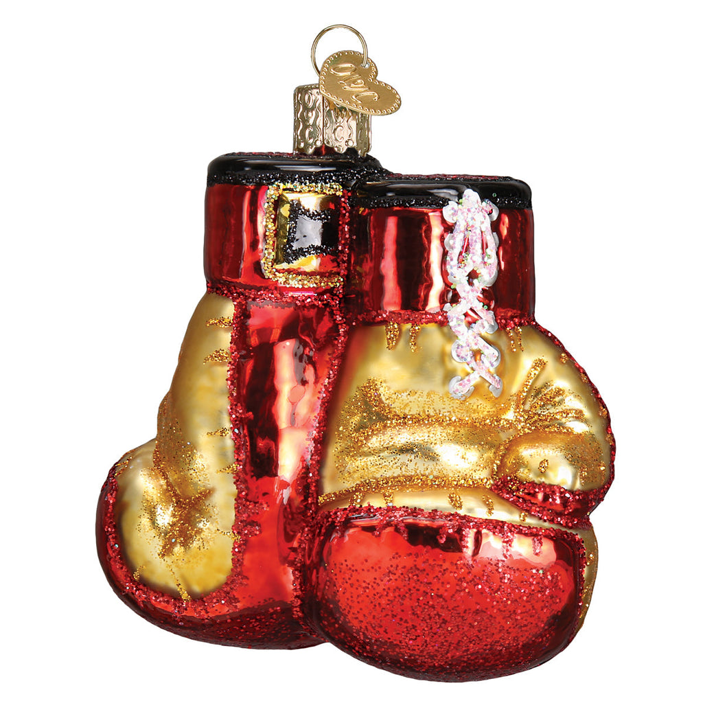 Old World Christmas Boxing Gloves Ornament