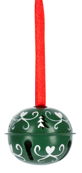 Christmas Jingle Bell Boxed Ornaments - 6 Piece