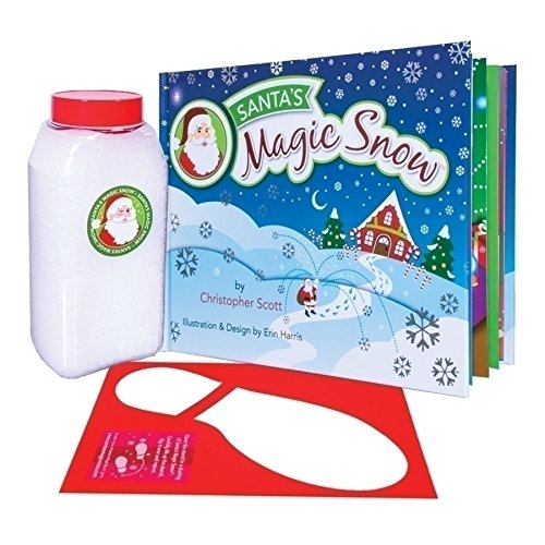 Santa Claus Book And Snow Boot Stencil 3 Piece Kit