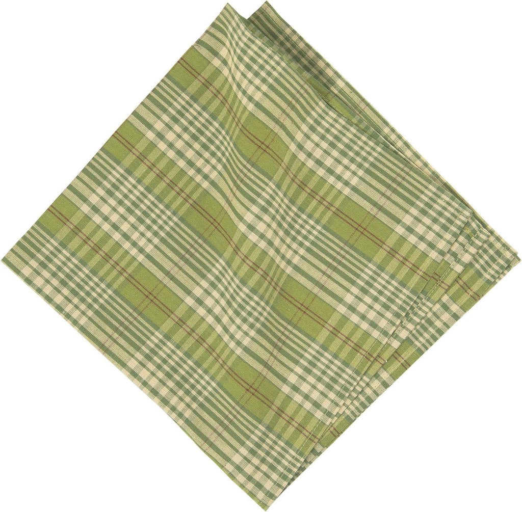 April Cornell Holly Checks Napkin