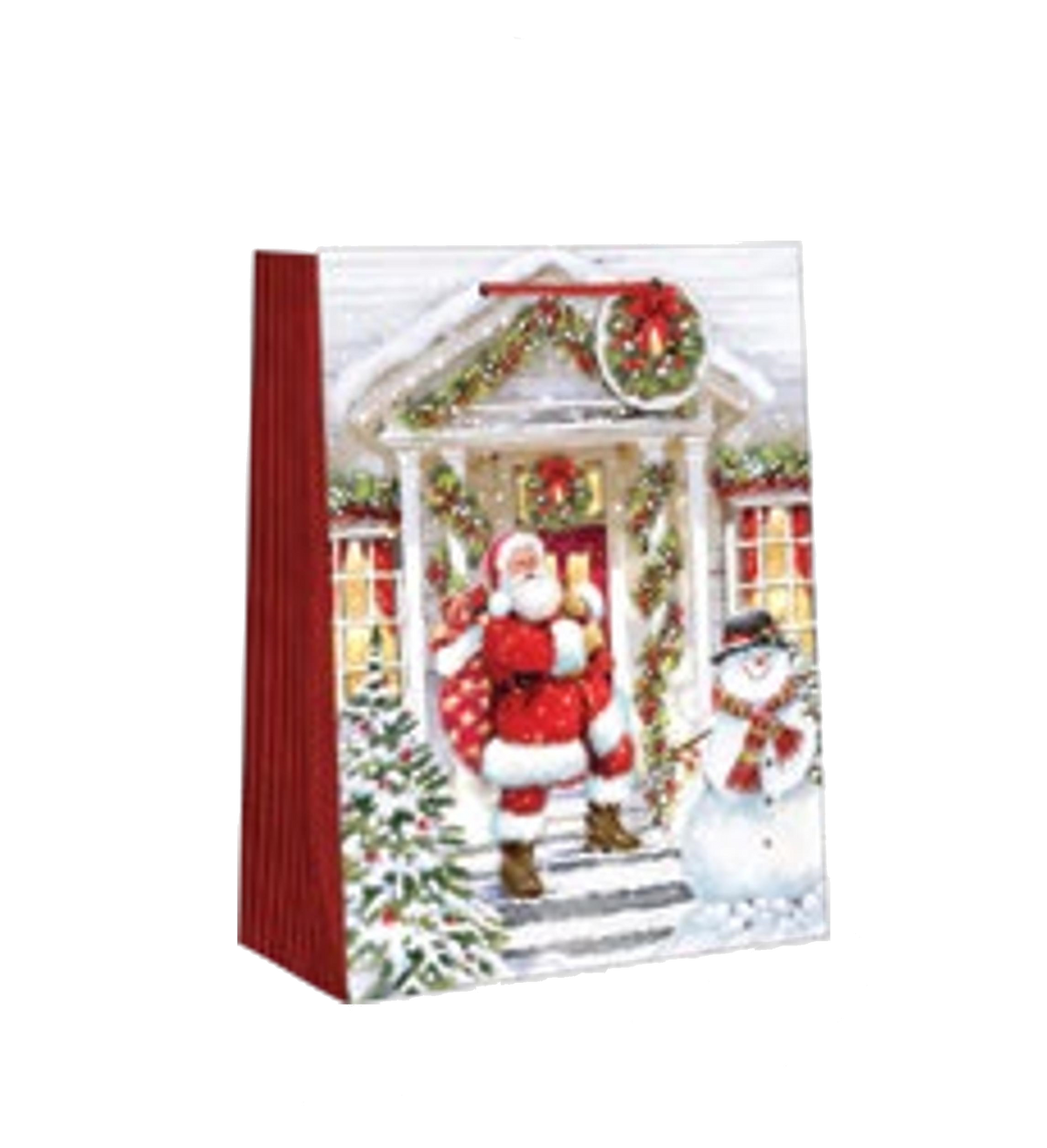 Traditional Small Gift Bag - Santa Delivers