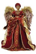 African American Diva Angel Tree Topper - 16"