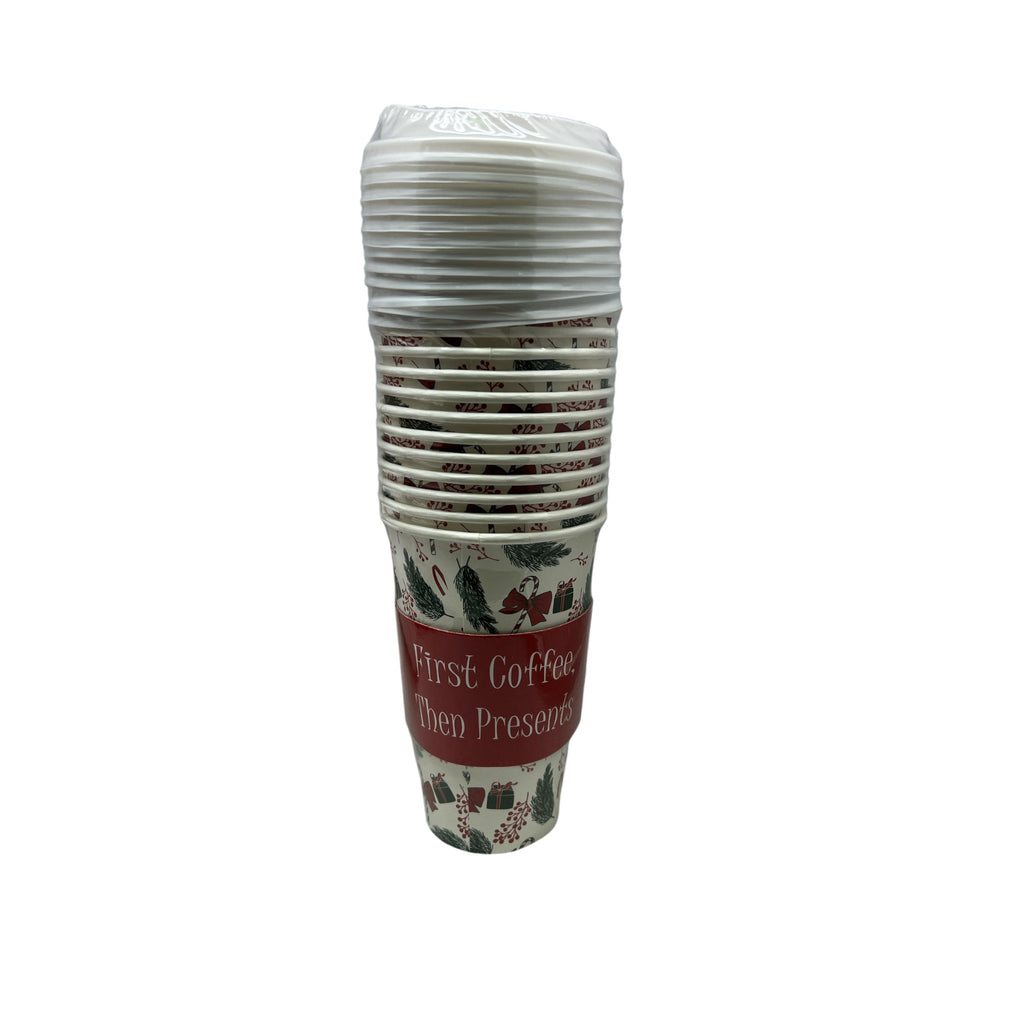 Holiday Hot Cups - First Coffee Then Presents