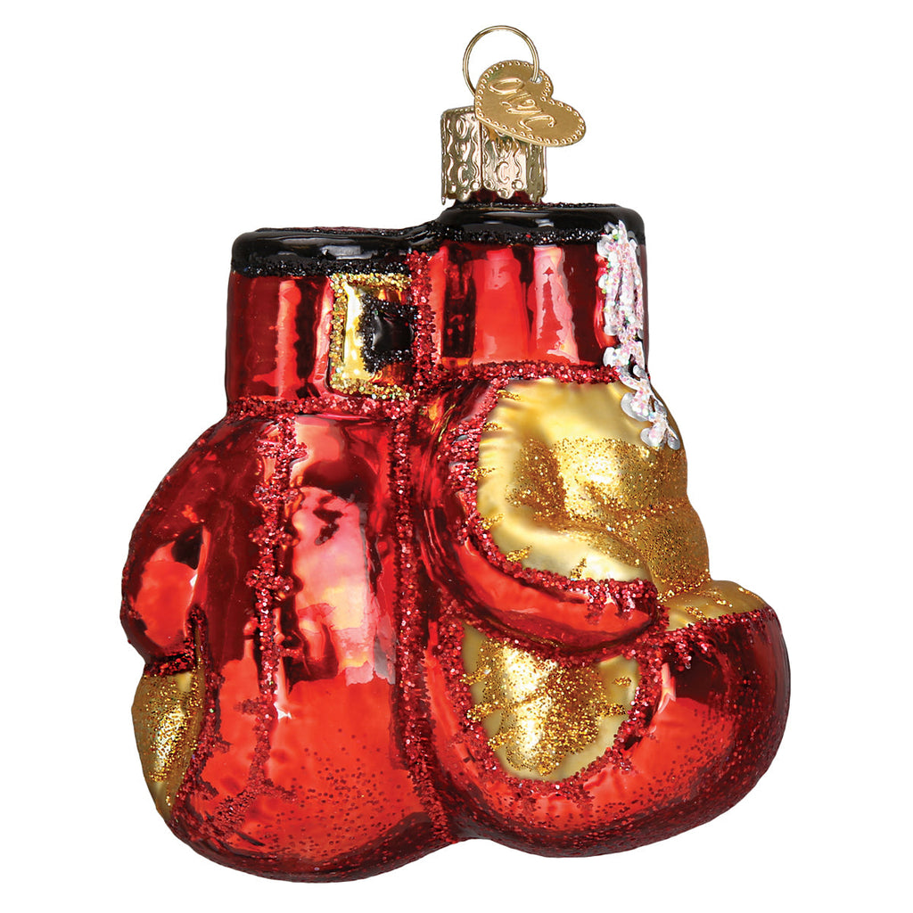 Old World Christmas Boxing Gloves Ornament