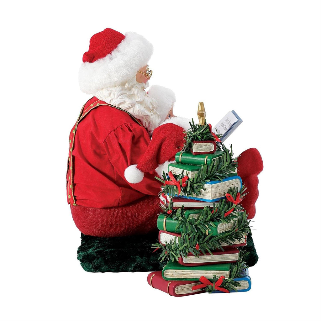 Reading is a Gift - Santa Claus Figurine