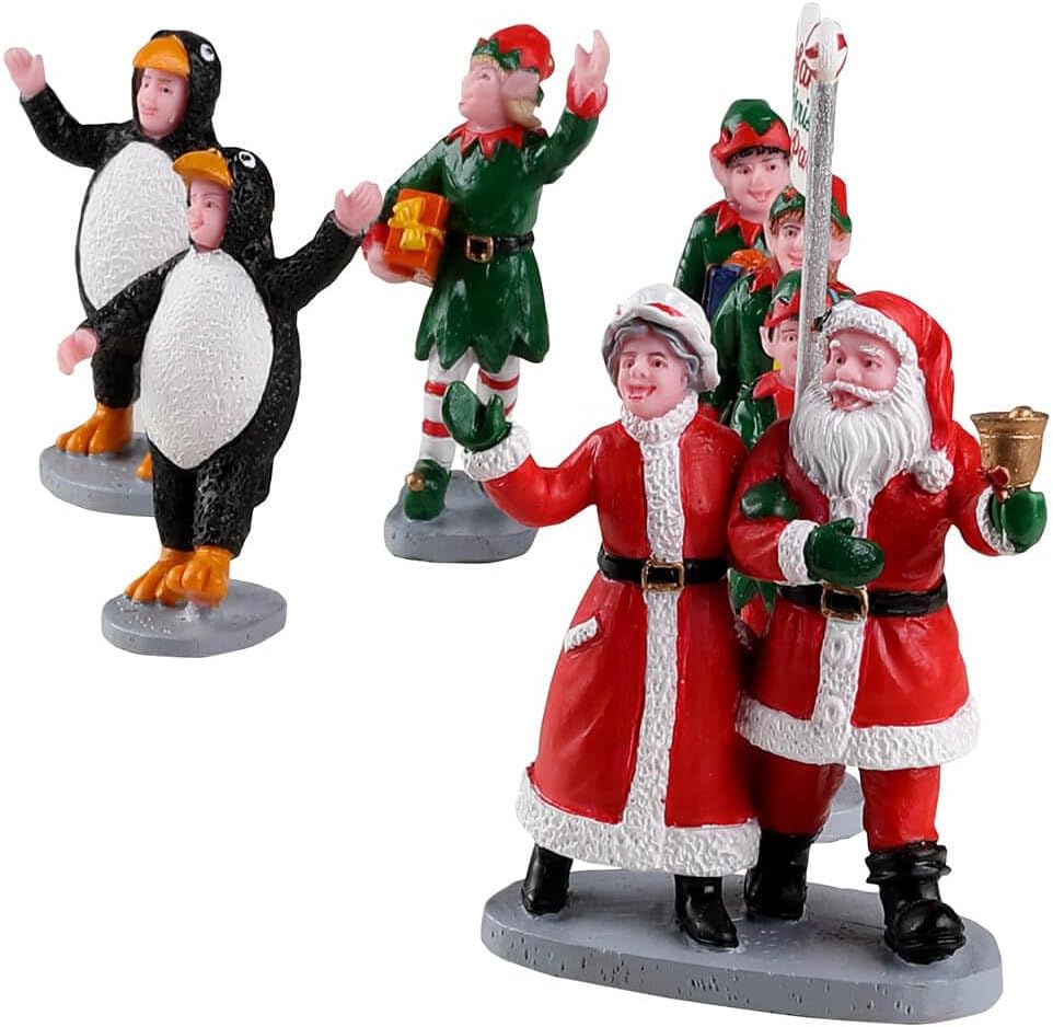 Santa's Elf Parade Set of 7