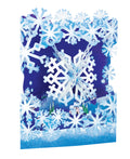 Snowflake - Swing Card