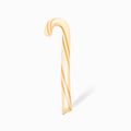 Handmade 7" Candy Cane - Organic Butterscotch