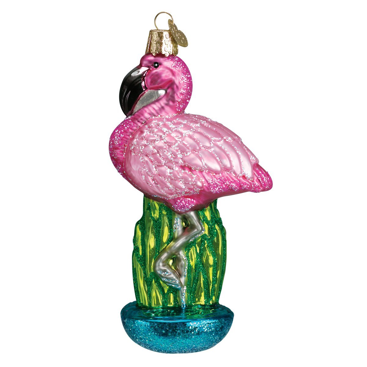 Old World Christmas Flamingo