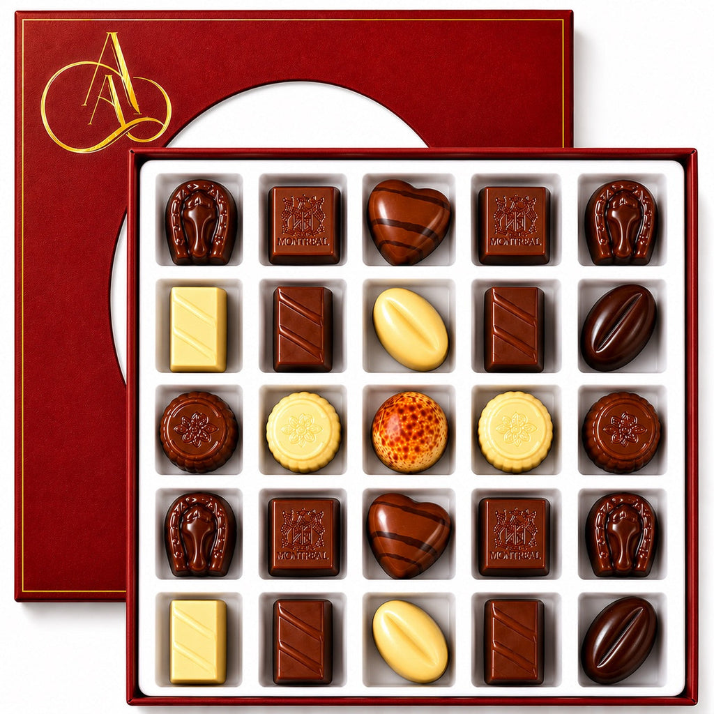 Sugar-Free Belgian Chocolate Truffles Gift Box, 48 Pieces
