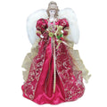 Red Christmas Angel Tree Topper - 16"