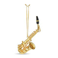 4.5 inch Gold Saxophone Ornament