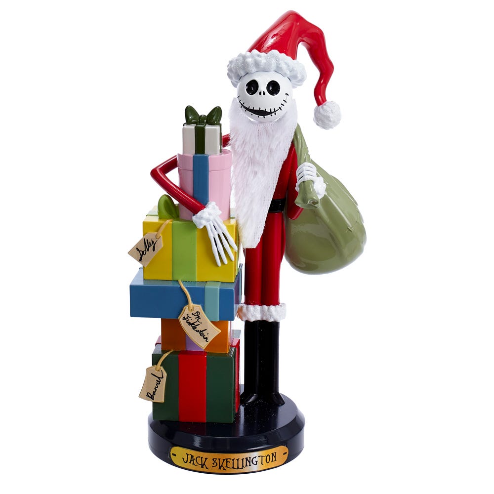 The Nightmare Before Christmas Jack Skellington Nutcracker - 10 Inch