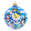 Glass Ball Christmas Ornament 3.25 Inches