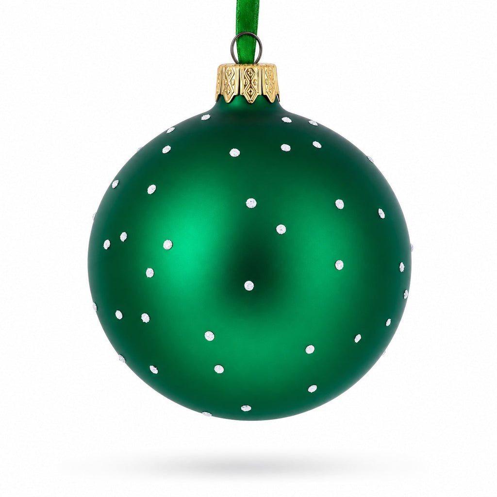 Casino Roulette Table Glass Ball Christmas Ornament 3.25 Inches
