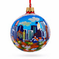 Denver, Colorado Glass Ball Christmas Ornament 3.25 Inches