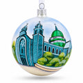 Galway Cathedral, Ireland Glass Ball Christmas Ornament 4 Inches