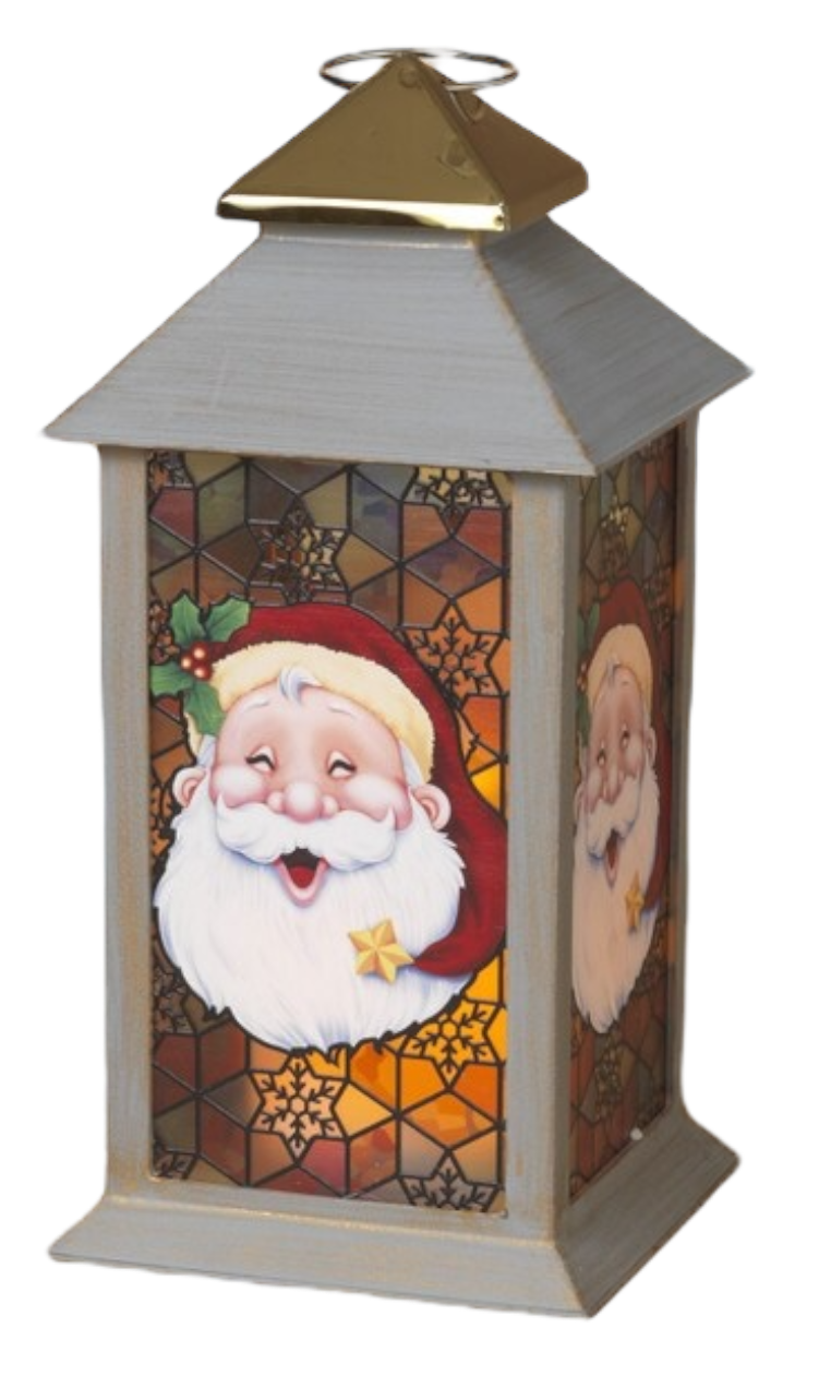 Jolly Santa Lantern