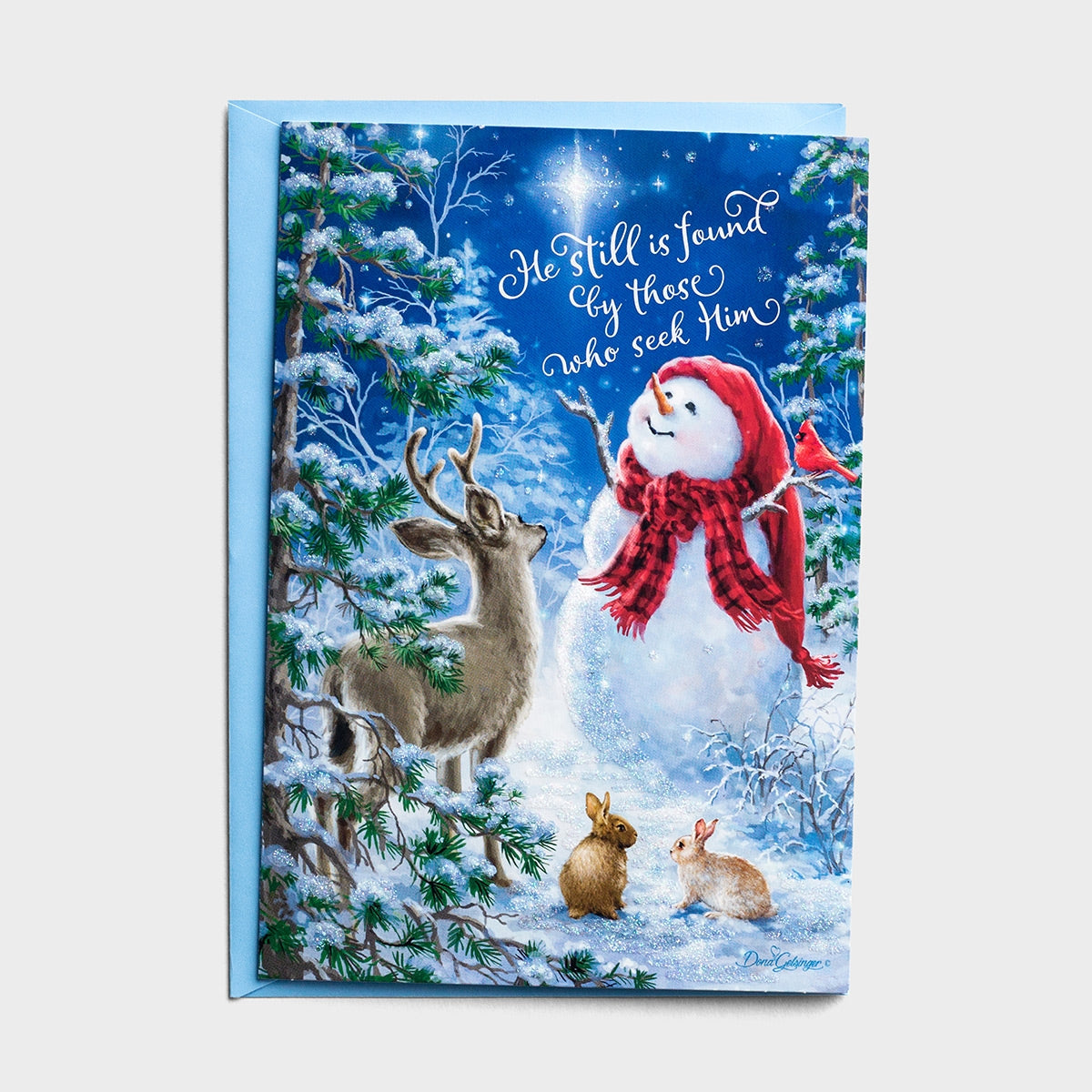 Snowman Gazer and Friends - 18 Christmas Boxed Cards