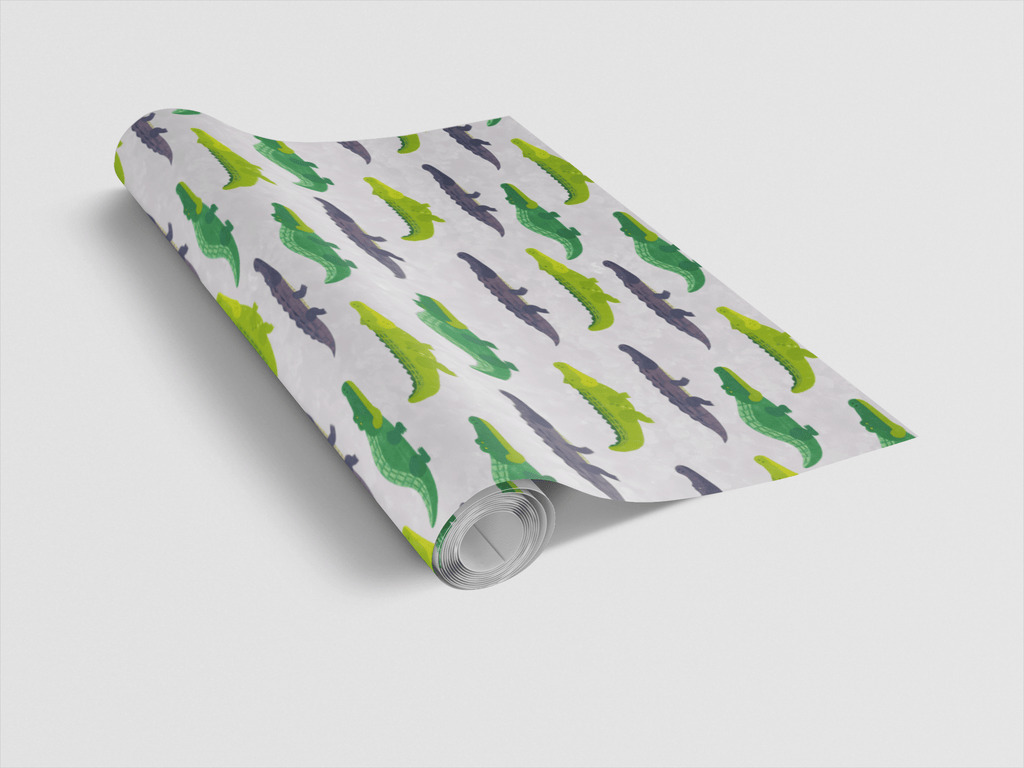 Swampy Smiles Wrapping Paper