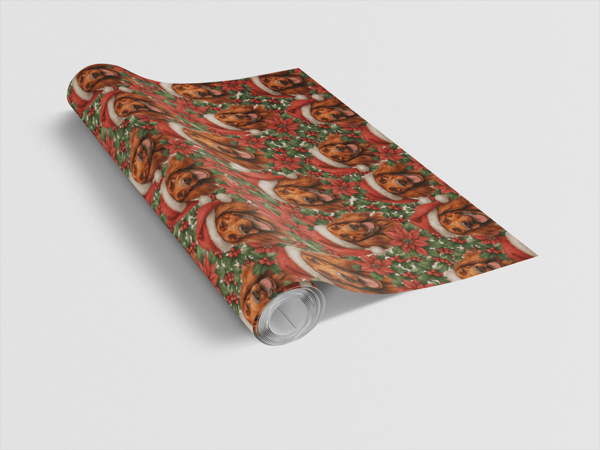 Festive Companions Wrapping Paper
