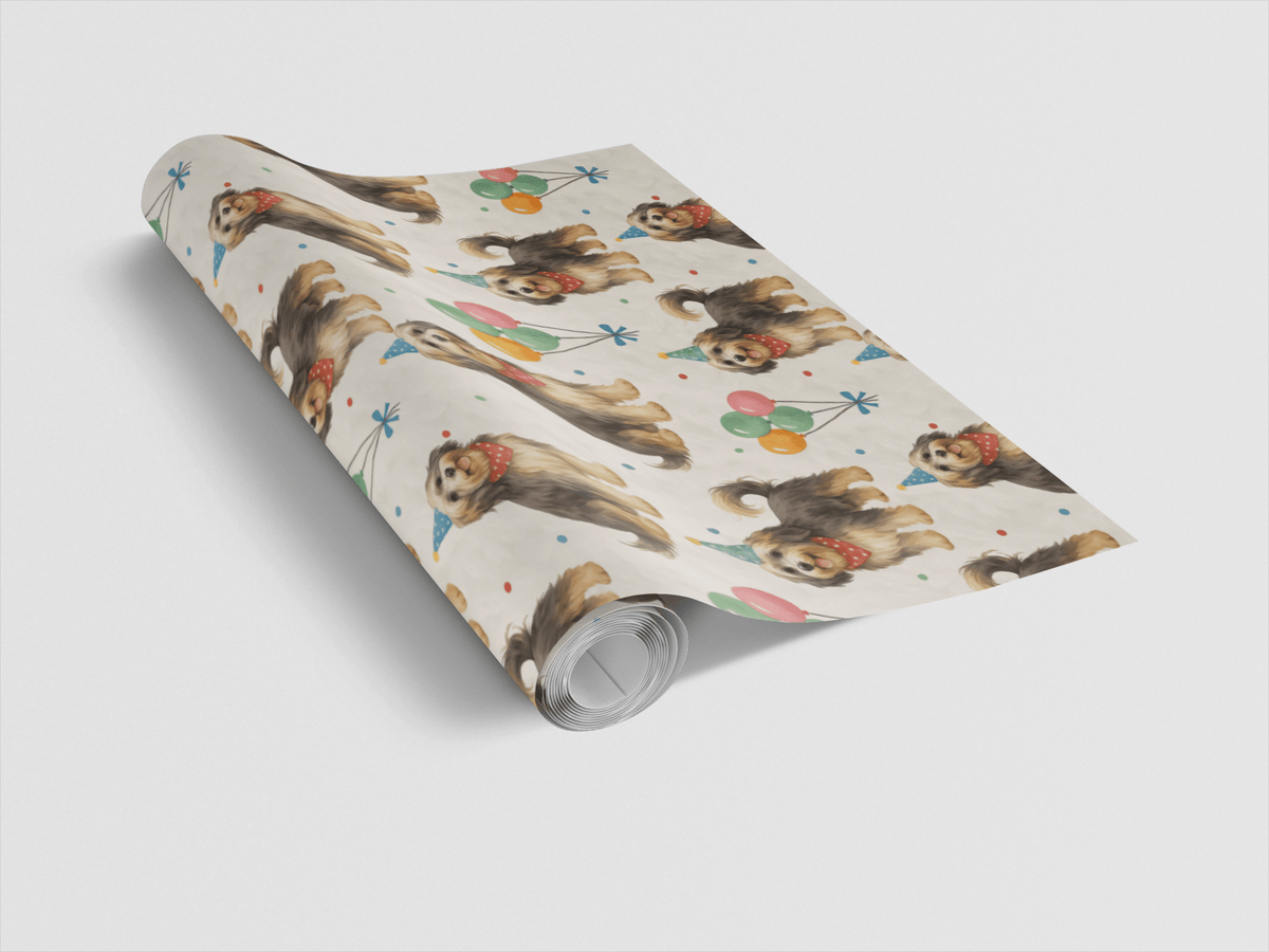 Paw-ty Delight Wrapping Paper