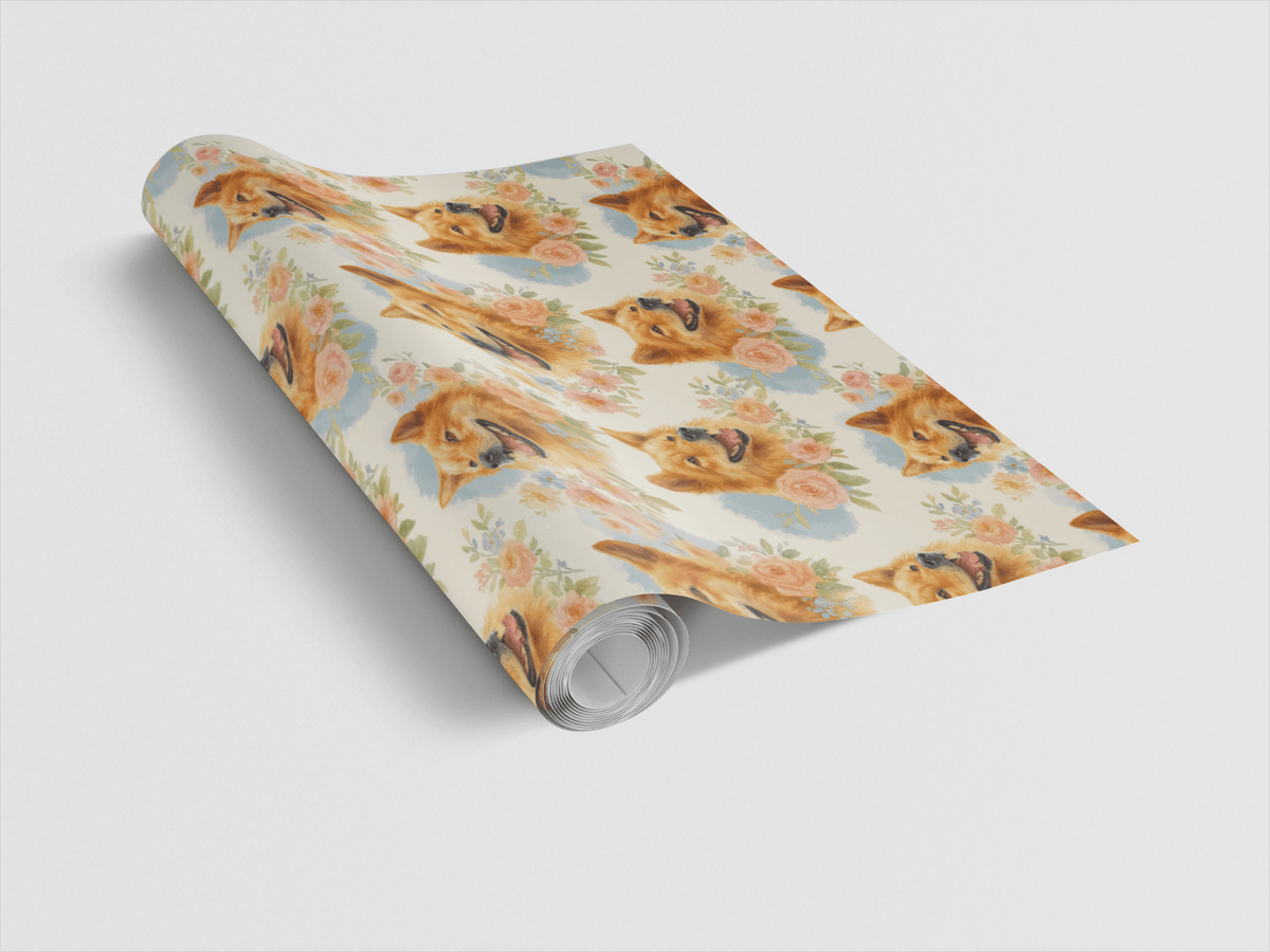 Finnish Rose Glow Wrapping Paper