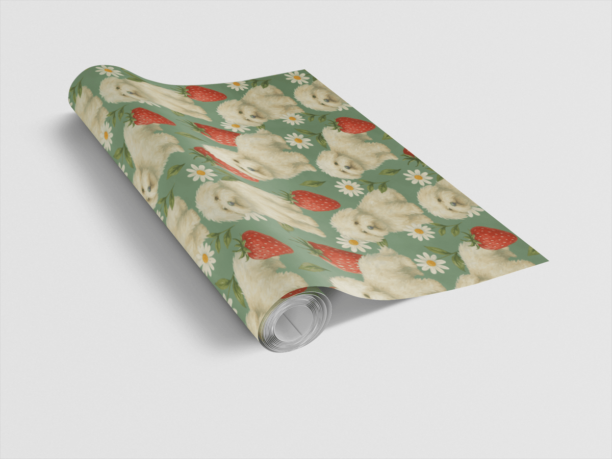 Fluffy Elegance Wrapping Paper