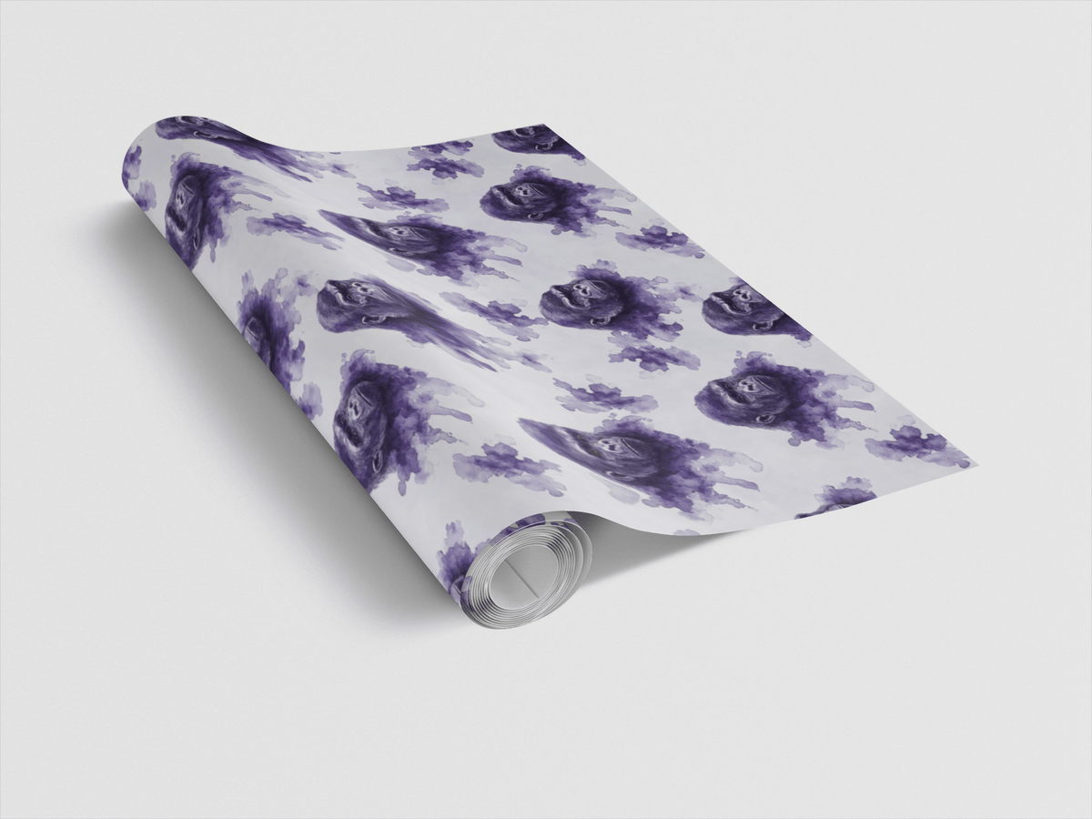 Grape Ape Glam Wrapping Paper