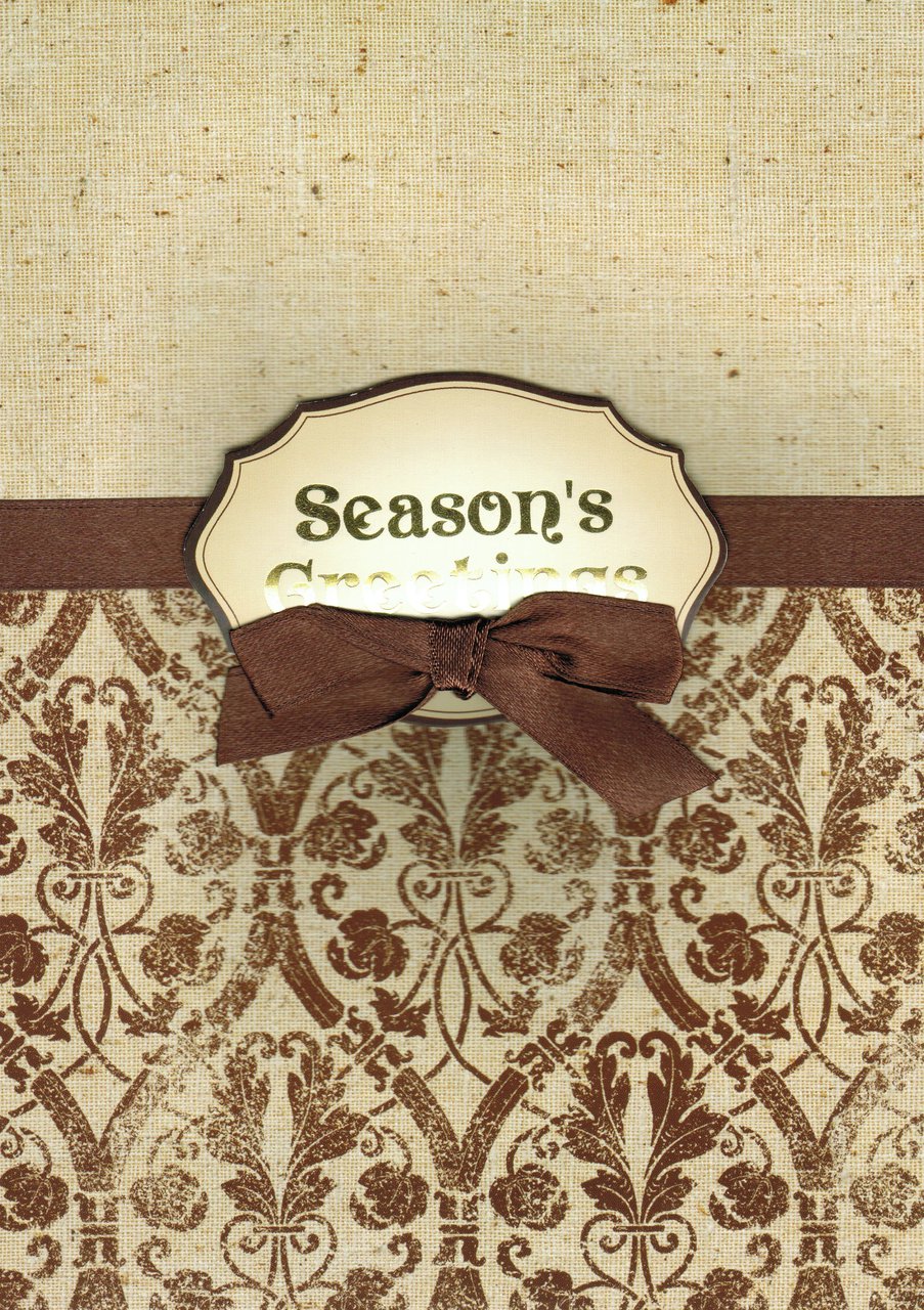10 Count Handmade Christmas Cards - Paisley Brow