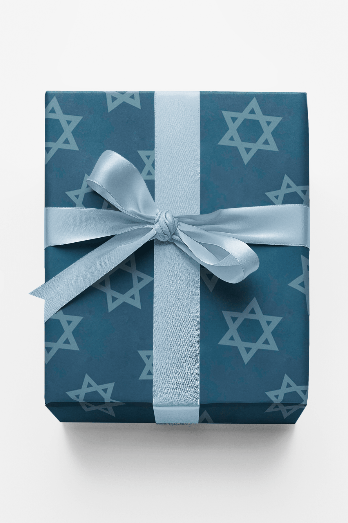 Shining Stars of David Wrapping Paper