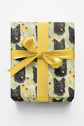 Golden Glow Pup Wrapping Paper