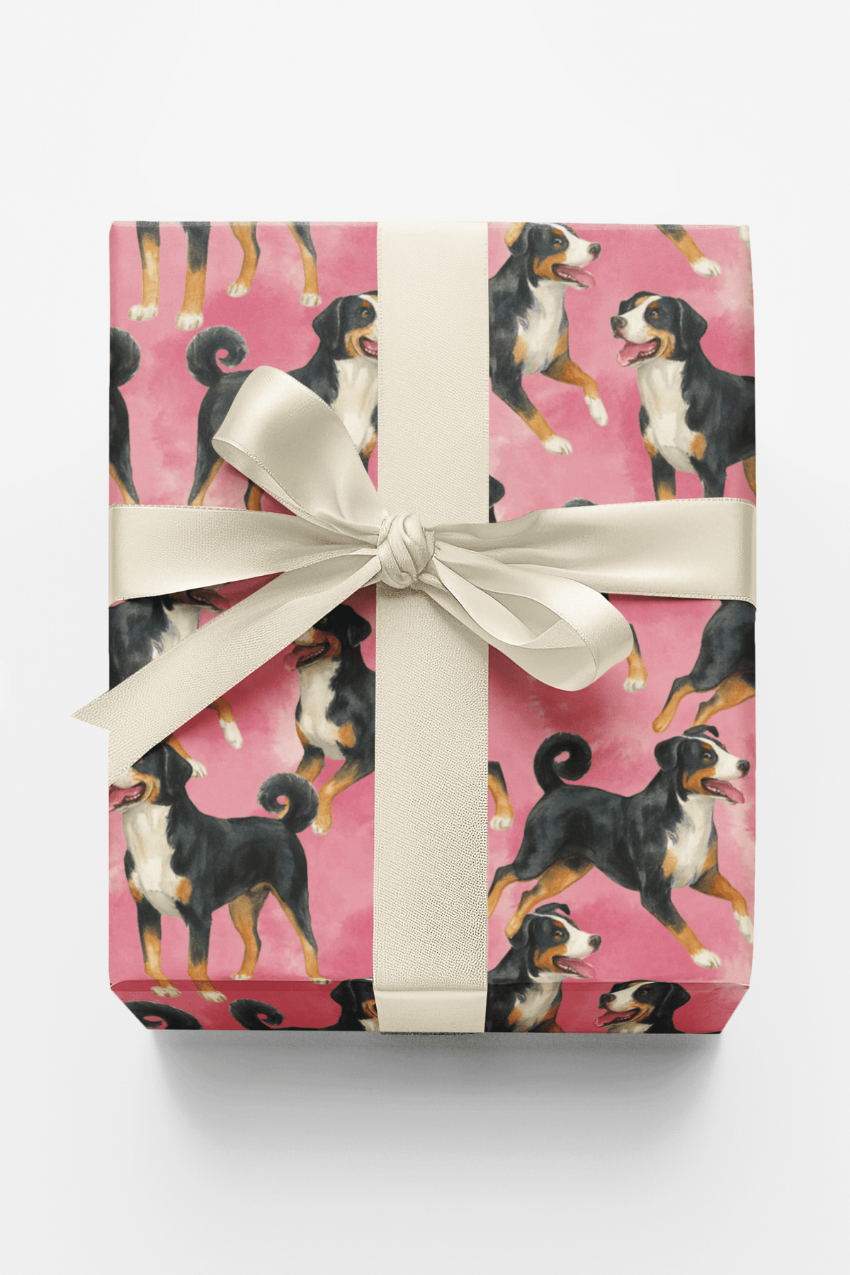 Sennenhund Smiles Wrapping Paper