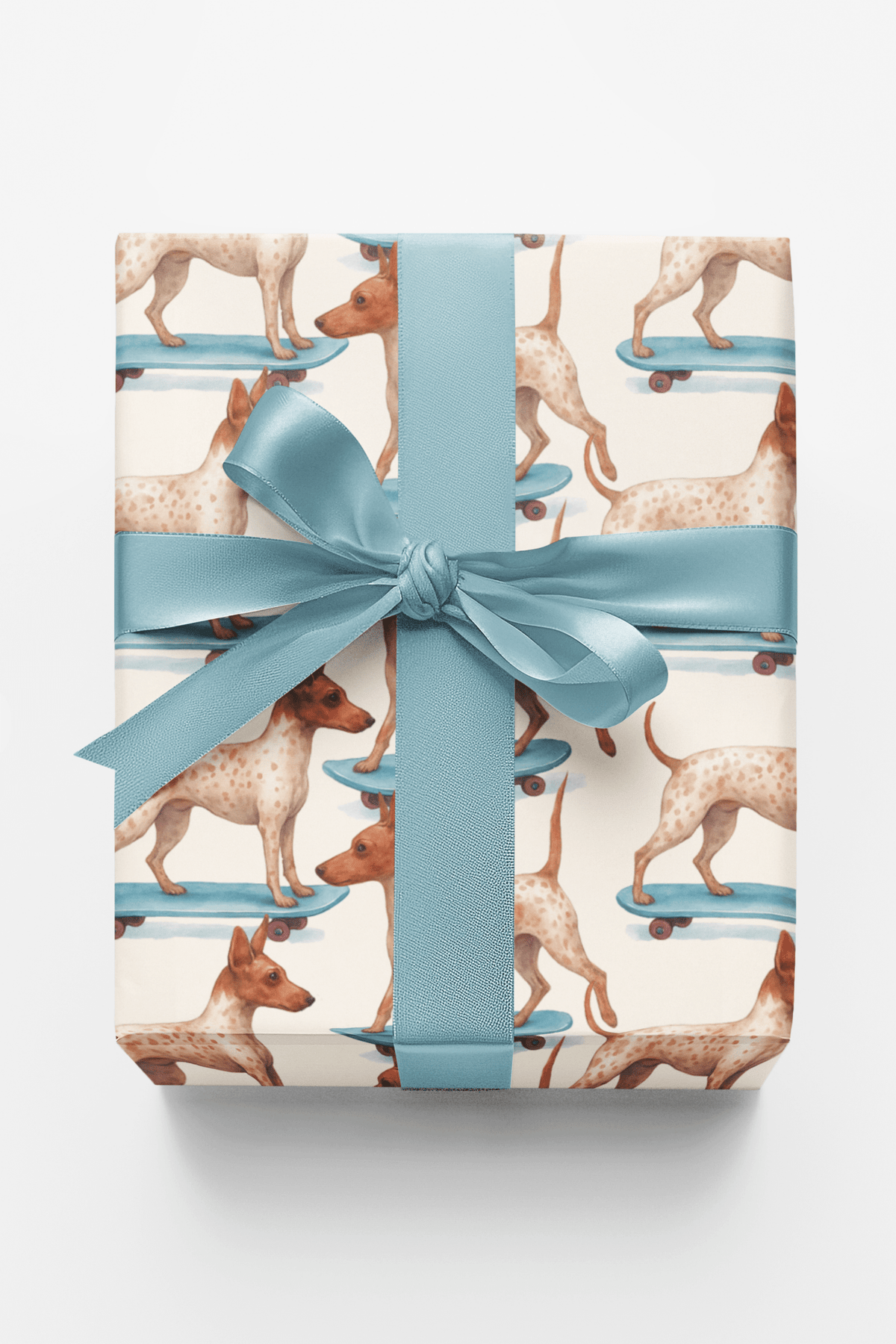 Skater Terrier Style Wrapping Paper