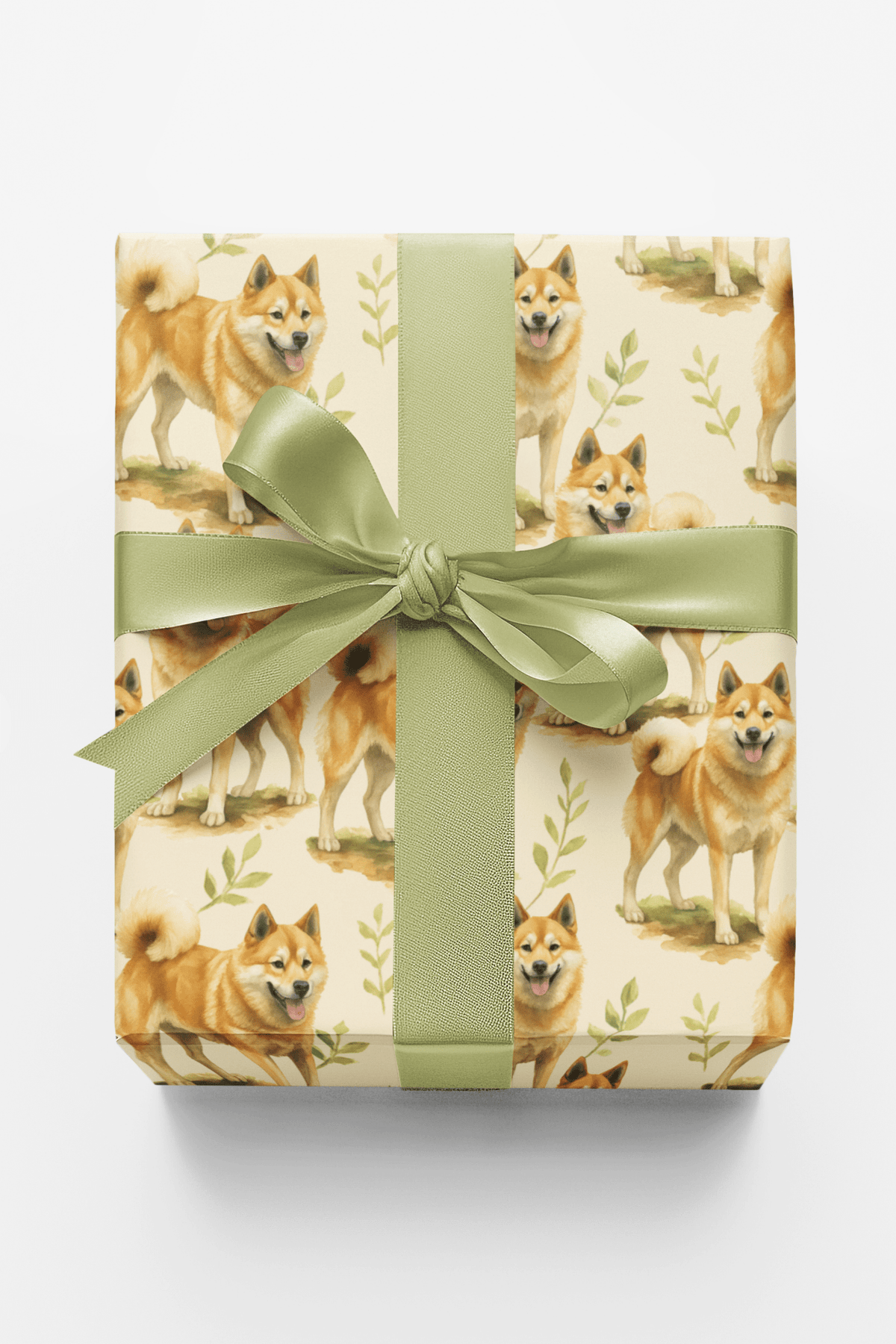 Falling for Buhunds Wrapping Paper