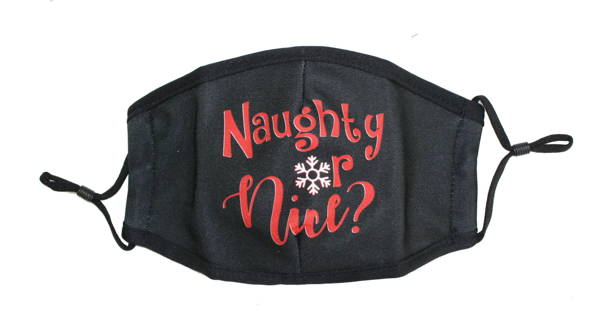 Holiday Face Mask - Naught or Nice