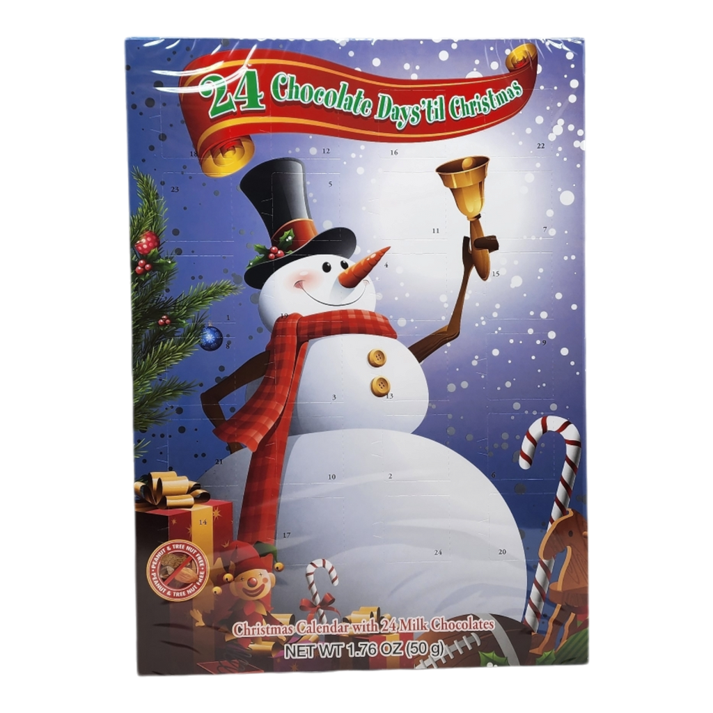 Chocolate Advent Calendar (1.76 oz) - Snowman